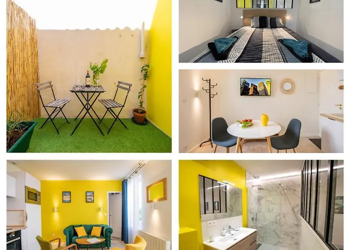 Le Jaune Vendée - T2 renové - Terrasse - Calme